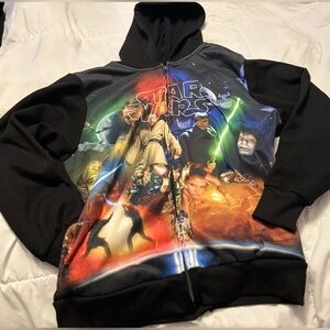 Star Wars Black and Blue Hoodie